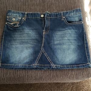 Denim skirt